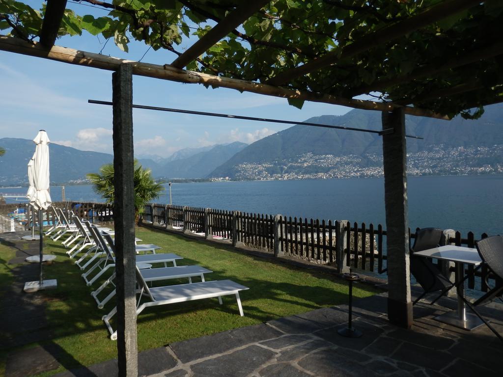 Luxerioeses Apartment 52 Viralago Mit Privatstrand Gambarogno Eksteriør bilde